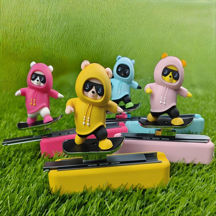 PEST Colour - Sliding Cute Bear & Number Plate.