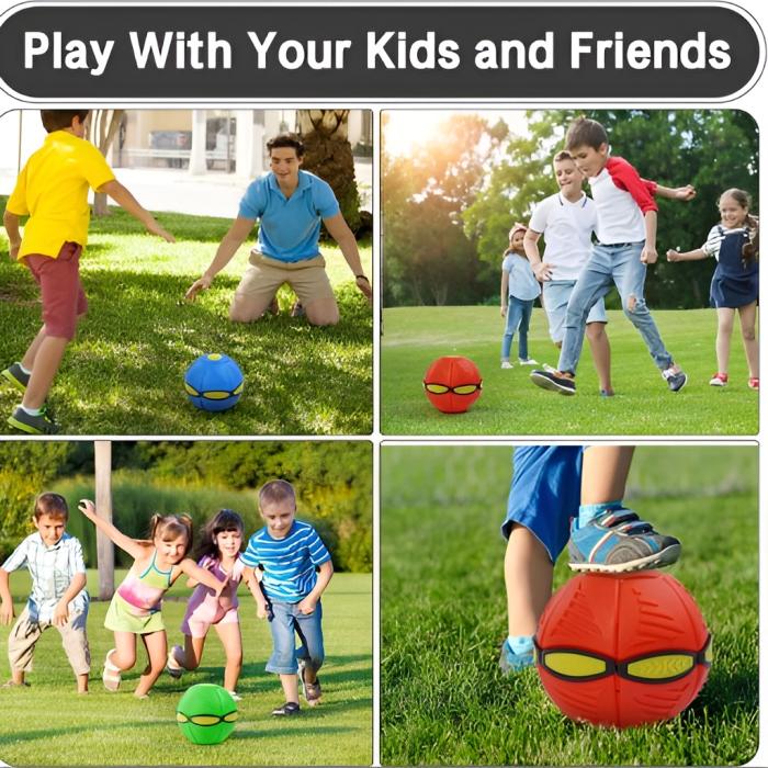 Flat-to-Ball Magic Toy